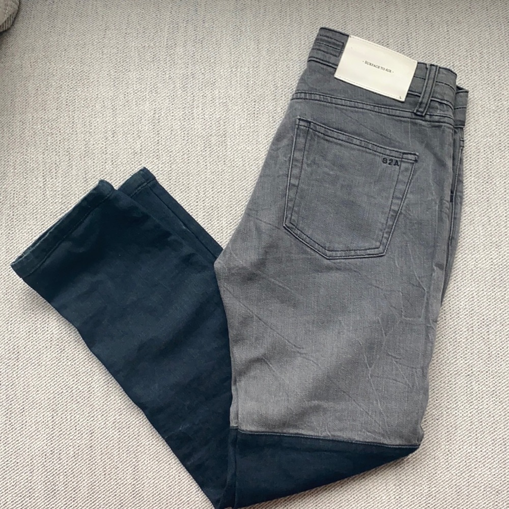 Surface to Air Two-toned Skinny Jeans